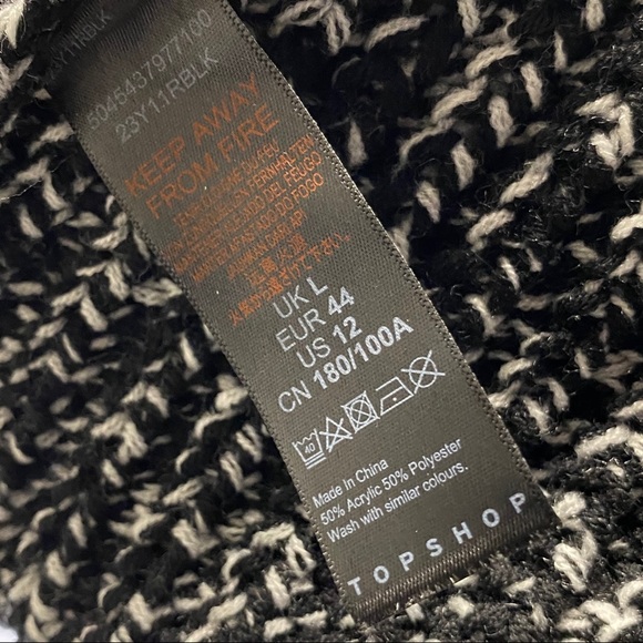 TOPSHOP Chunky Pointelle Sweater - Picture 7 of 7